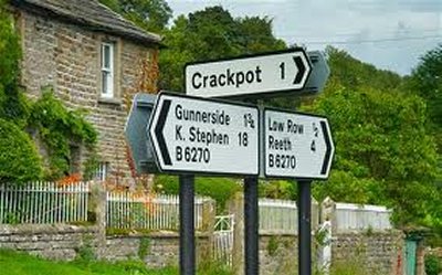Crackpot Town Sign