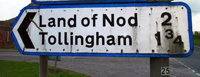 Sign to Land of Nod